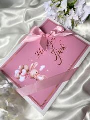 Karton Kutu Kız Bebek Çikolatası