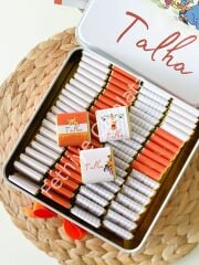 Metal Kutu Bebek Çikolatası