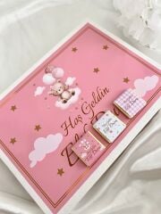 Karton Kutu Kız Bebek Çikolatası