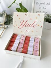 Mukavva Kurdeleli Dekoratif Çikolata Kutusu