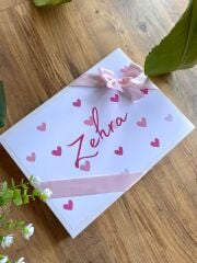 Karton Kutu Kız Bebek Çikolatası