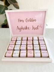 Karton Kutu Kız Bebek Çikolatası