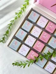 Karton Kutu Kız Bebek Çikolatası