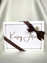 Karton Kutu Erkek Bebek Çikolatası