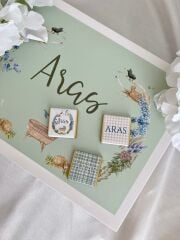 Karton Kutu Erkek Bebek Çikolatası