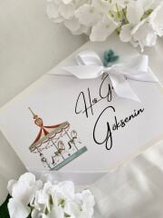 Karton Kutu Erkek Bebek Çikolatası