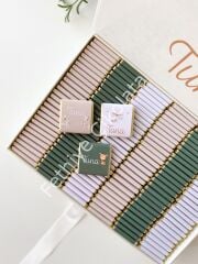 Mukavva Kurdeleli Dekoratif Çikolata Kutusu