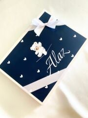 Karton Kutu Erkek Bebek Çikolatası