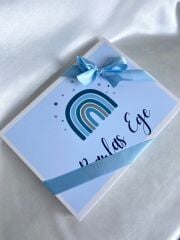 Karton Kutu Erkek Bebek Çikolatası