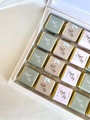 Karton Kutu Erkek Bebek Çikolatası