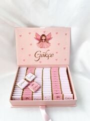 Mukavva Kurdeleli Dekoratif Çikolata Kutusu