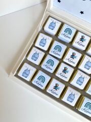 Karton Kutu Erkek Bebek Çikolatası