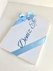 Karton Kutu Erkek Bebek Çikolatası