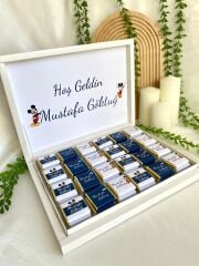 Karton Kutu Erkek Bebek Çikolatası
