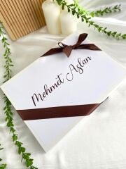 Karton Kutu Erkek Bebek Çikolatası