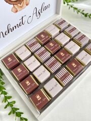 Karton Kutu Erkek Bebek Çikolatası