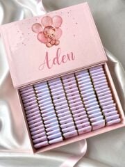 Mukavva Kurdeleli Dekoratif Çikolata Kutusu