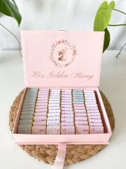 Mukavva Kurdeleli Dekoratif Çikolata Kutusu