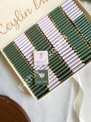 Mukavva Kurdeleli Dekoratif Çikolata Kutusu