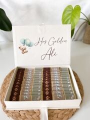 Mukavva Kurdeleli Dekoratif Çikolata Kutusu