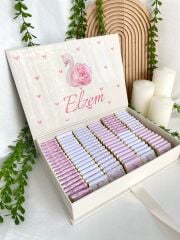 Mukavva Kurdeleli Dekoratif Çikolata Kutusu