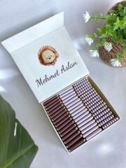 Erkek Bebek Mıknatıslı Kare Kutu