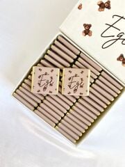 Erkek Bebek Mıknatıslı Kare Kutu