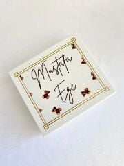 Erkek Bebek Mıknatıslı Kare Kutu