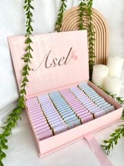 Mukavva Kurdeleli Dekoratif Çikolata Kutusu