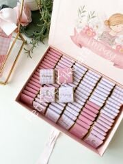 Mukavva Kurdeleli Dekoratif Çikolata Kutusu