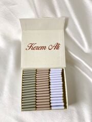 Erkek Bebek Mıknatıslı Kare Kutu