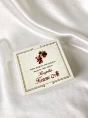 Erkek Bebek Mıknatıslı Kare Kutu