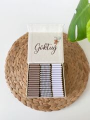 Erkek Bebek Mıknatıslı Kare Kutu