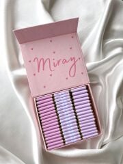 Kız Bebek Mıknatıslı Kare Kutu