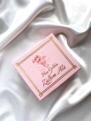 Kız Bebek Mıknatıslı Kare Kutu