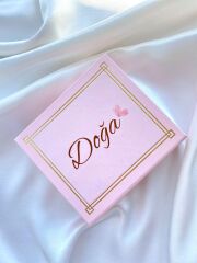 Kız Bebek Mıknatıslı Kare Kutu