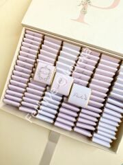 Mukavva Kurdeleli Dekoratif Çikolata Kutusu