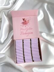 Kız Bebek Mıknatıslı Kare Kutu