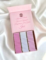 Kız Bebek Mıknatıslı Kare Kutu