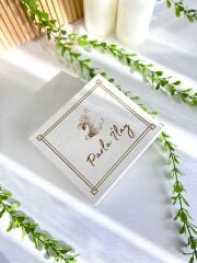 Kız Bebek Mıknatıslı Kare Kutu