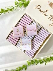 Kız Bebek Mıknatıslı Kare Kutu