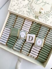 Mukavva Kurdeleli Dekoratif Çikolata Kutusu