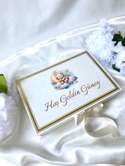 Mukavva Kurdeleli Dekoratif Çikolata Kutusu