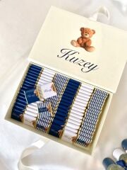 Mukavva Kurdeleli Dekoratif Çikolata Kutusu