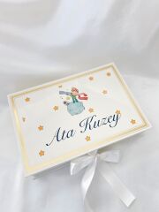 Mukavva Kurdeleli Dekoratif Çikolata Kutusu