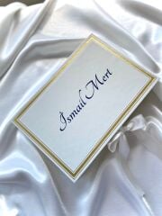 Mukavva Kurdeleli Dekoratif Çikolata Kutusu