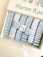 Mukavva Kurdeleli Dekoratif Çikolata Kutusu