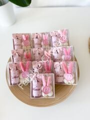 Kutulu Mum & Kolonya Set