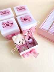 Ayıcık Anahtarlık & Kolonya Set