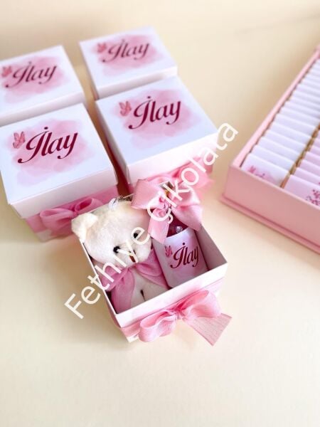 Ayıcık Anahtarlık & Kolonya Set